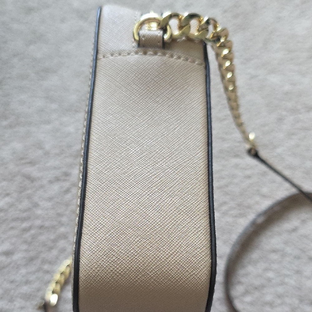 Michael Kors Beige Crossbody Bag - Picture 8 of 12